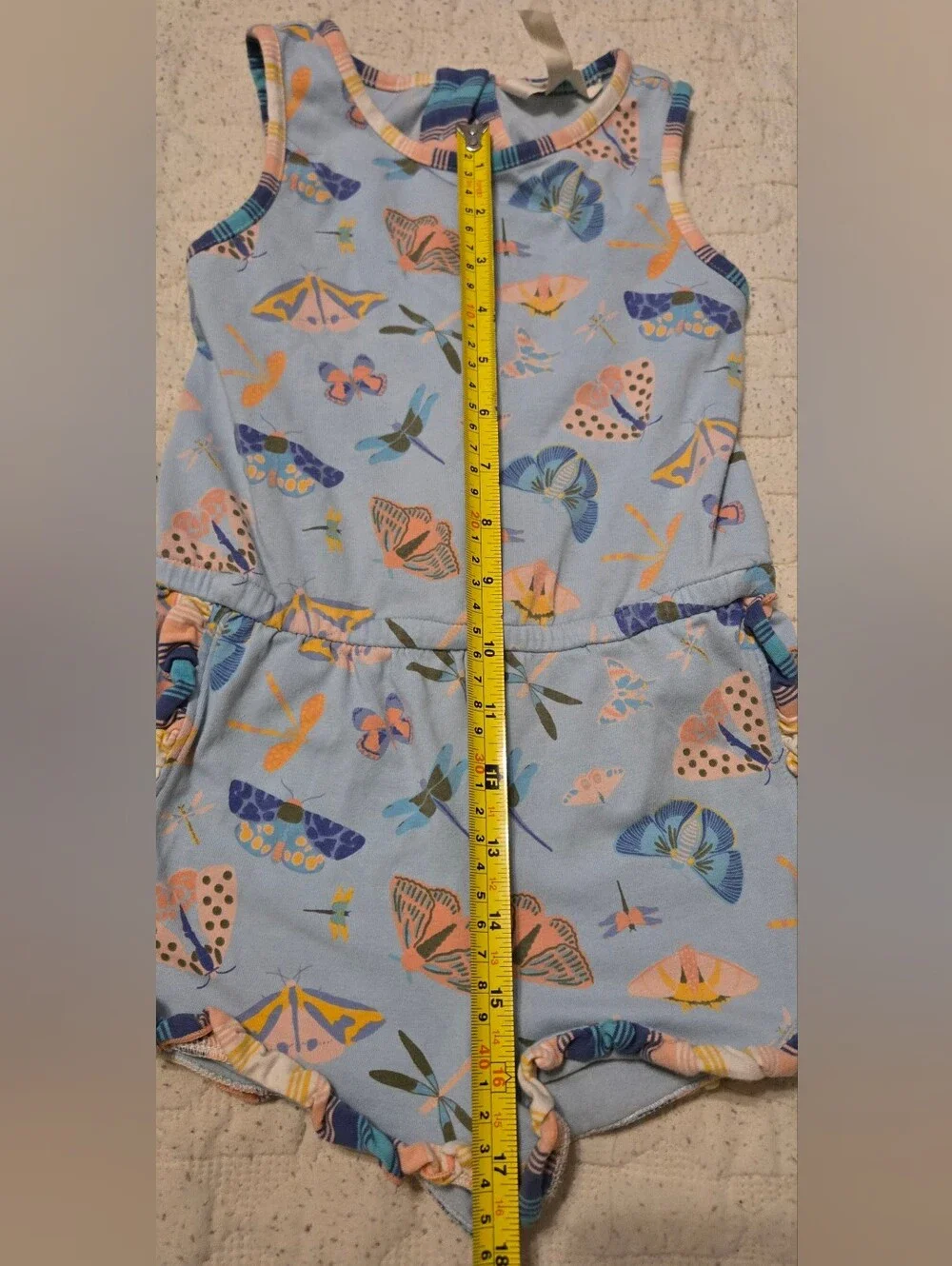 Matilda Jane Light Blue Butterfly & Dragonfly Romper